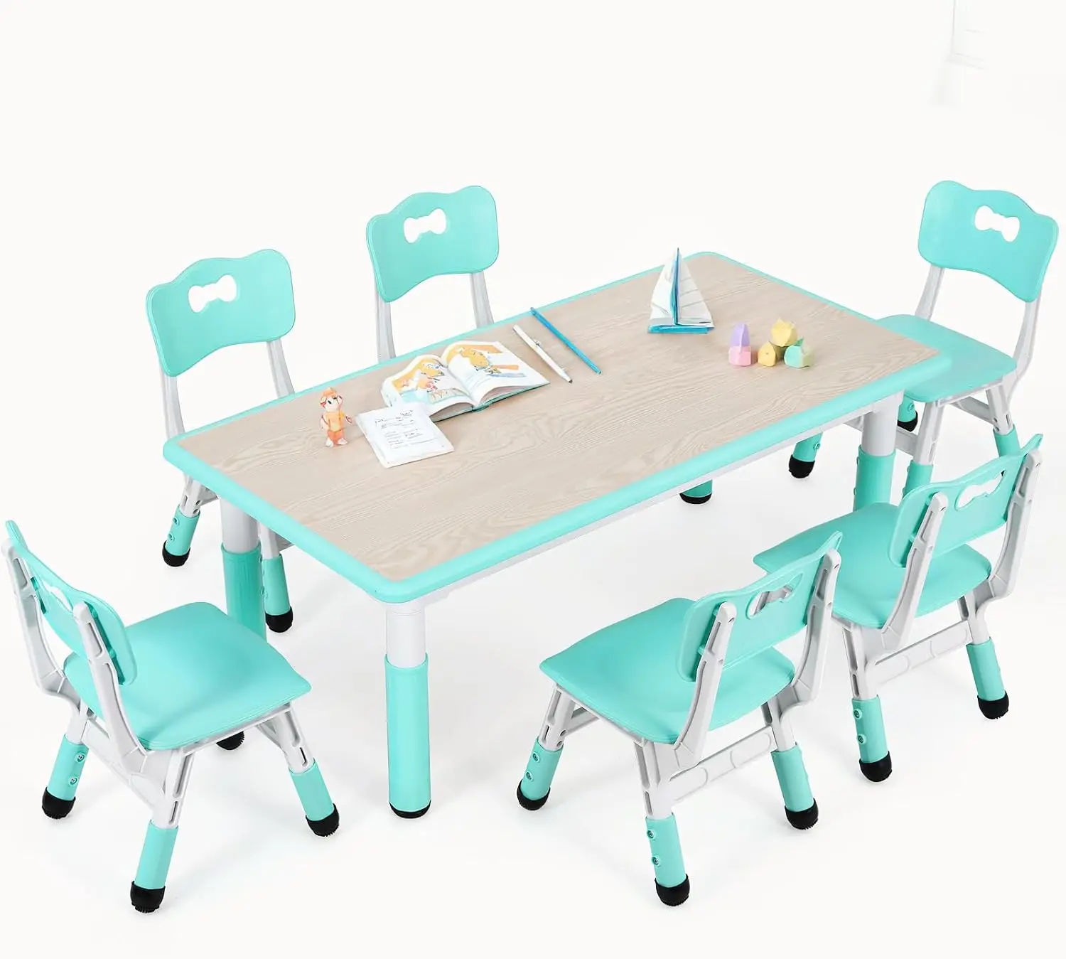 Art Craft For Preschool - Conjunto de Mesa Infantil e 6