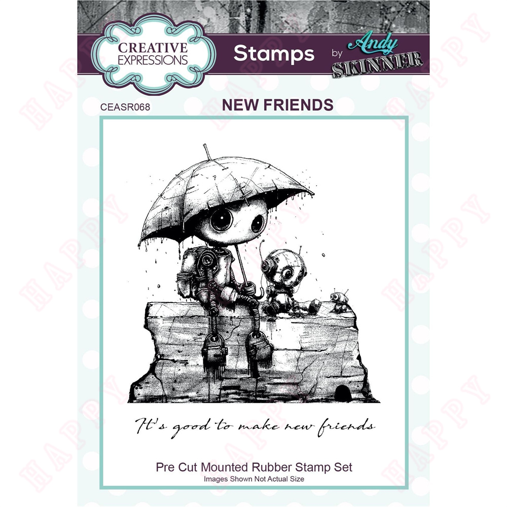 Art Craft Umbrella - Selos De Silicone Para Amigos De