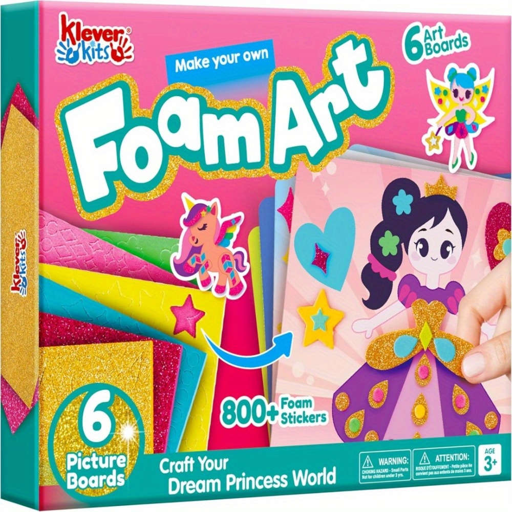 Art Craft Unicorn - Kit de Arte em Espuma para
