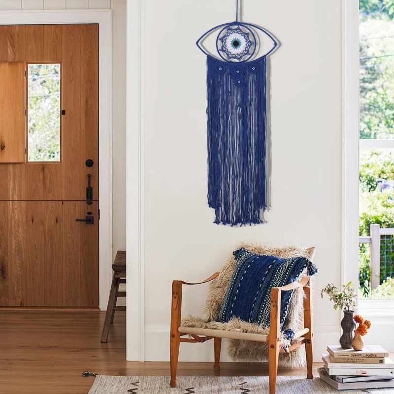 Art Craft Eyes - Nordic tecido à mão mau olhado