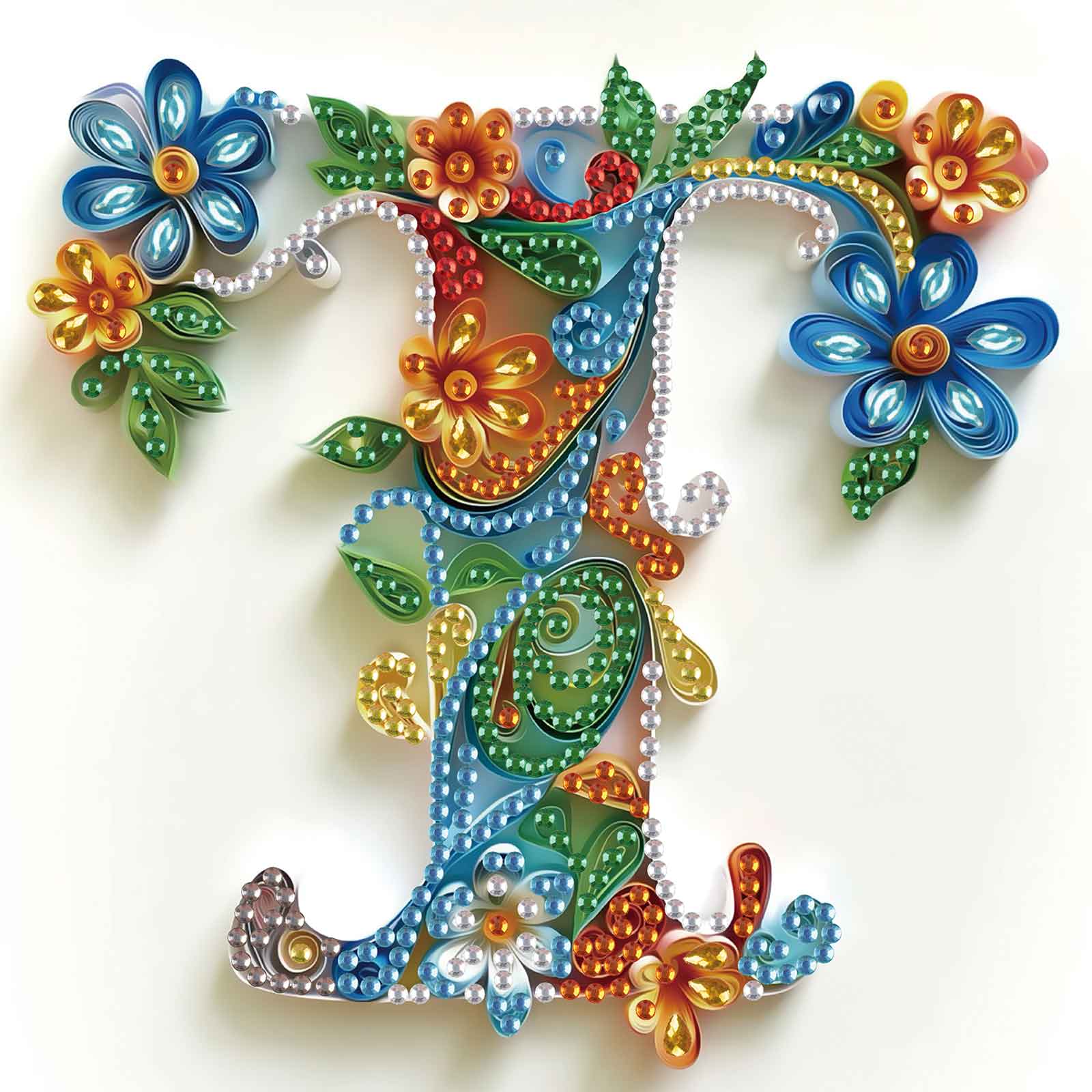 Art Craft Letter T - Kits de pintura de arte com