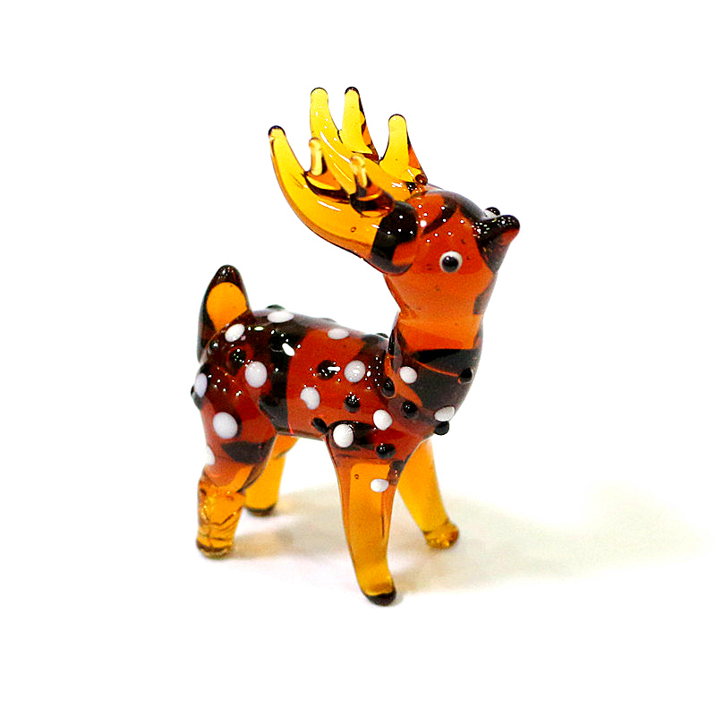 Art Craft Display - Figurinha de Vidro de Veado de