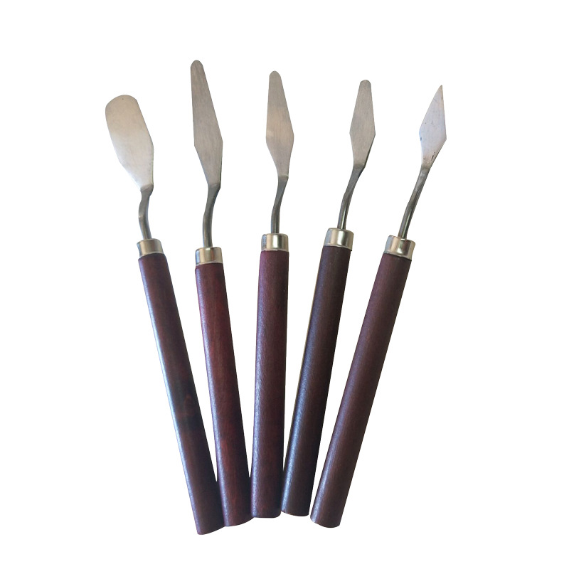 Painting Knife Palette - Paleta de pintura espátula raspador, 5