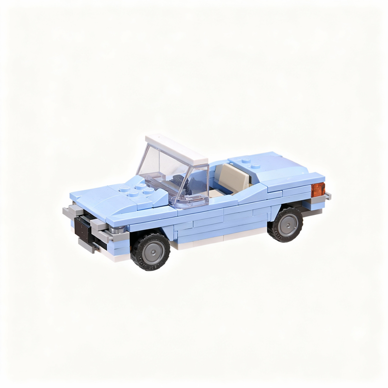 Art Craft Ideas For Christmas - 131 peças MOC Carro Elegante Modelo