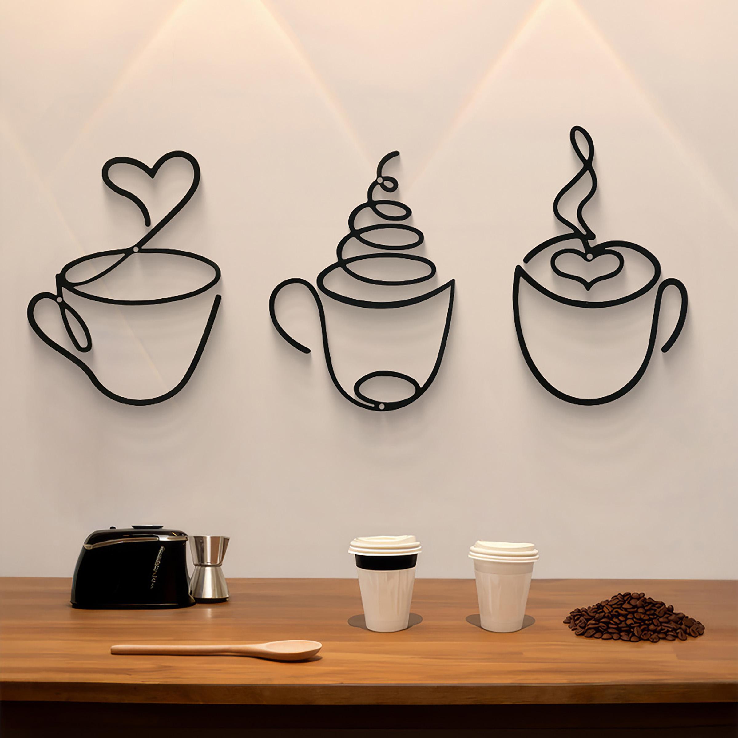 Art Craft Cafe - Conjunto Criativo de Decoração de Café