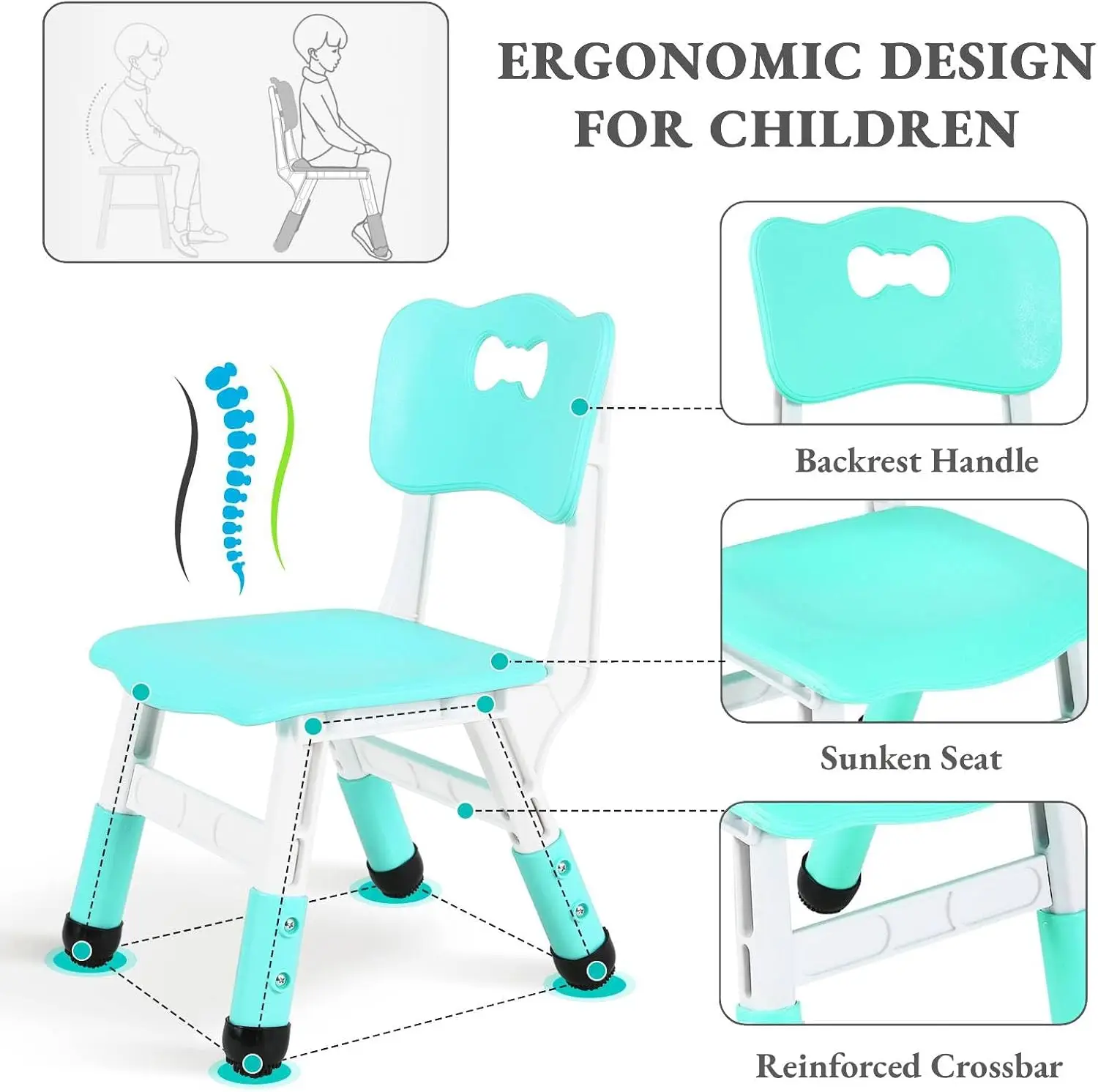 Conjunto de Mesa Infantil e 6  - Art Craft For Preschool avaliação e preço