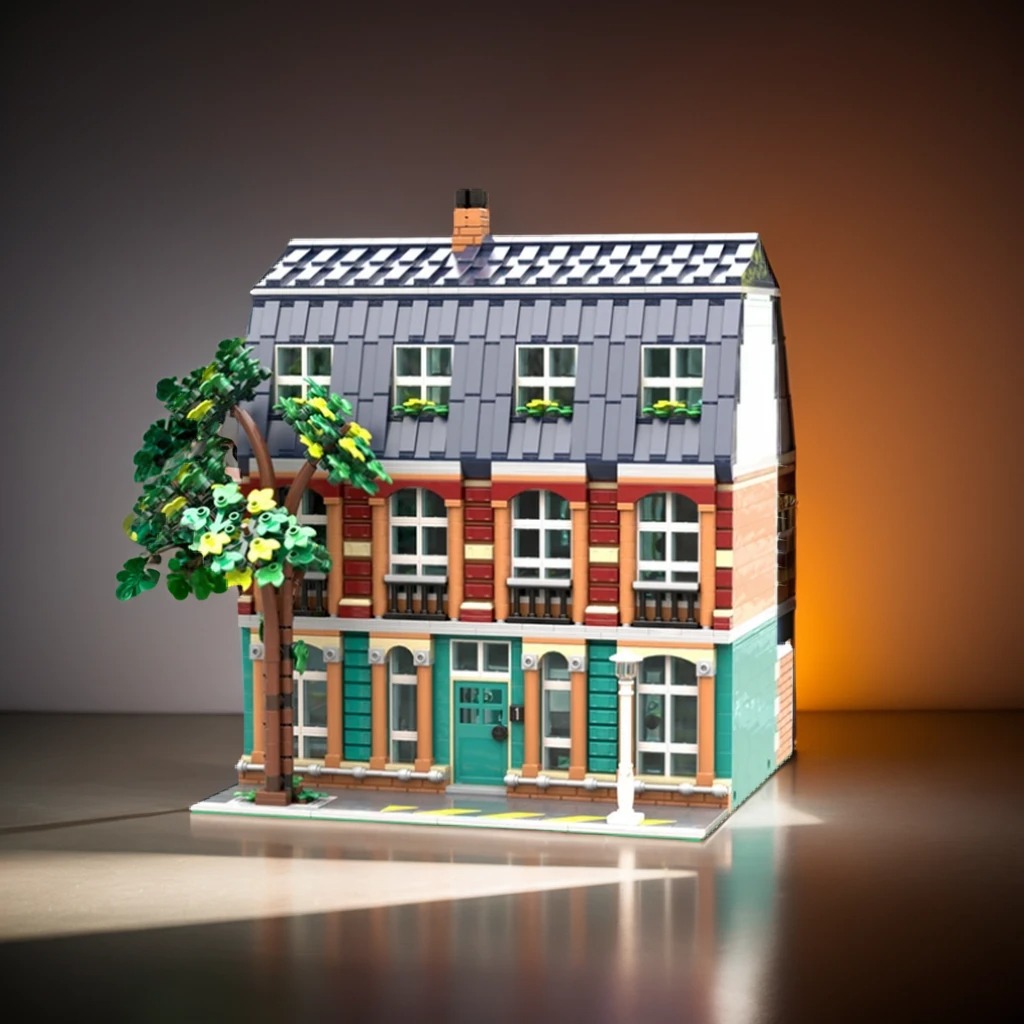 3332 peças MOC Edifícios Modul - Art Craft Ideas For School avaliação e preço