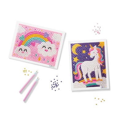 2 unidades de pôster de arte c - Art Craft Unicorn avaliação e preço