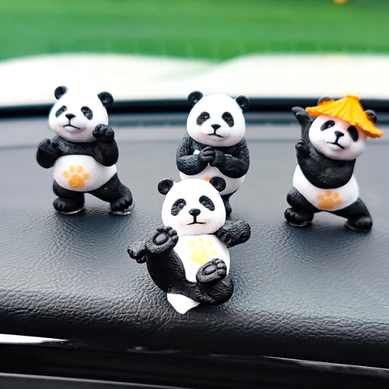 Novo bonito panda design carro - Art Craft New Year avaliação e preço