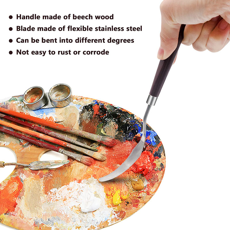 Conjunto de 11 Facas de Pintur - Painting Knife Palette avaliação e preço