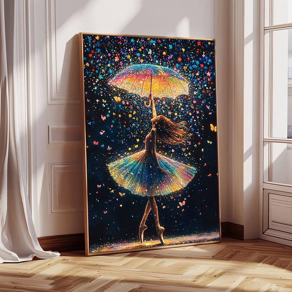 Evershine 5d pintura diamante  - Art Craft Umbrella avaliação e preço
