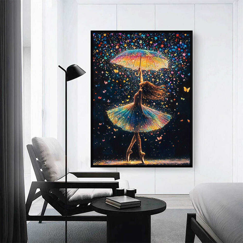 Evershine 5d pintura diamante  - Art Craft Umbrella avaliação e preço