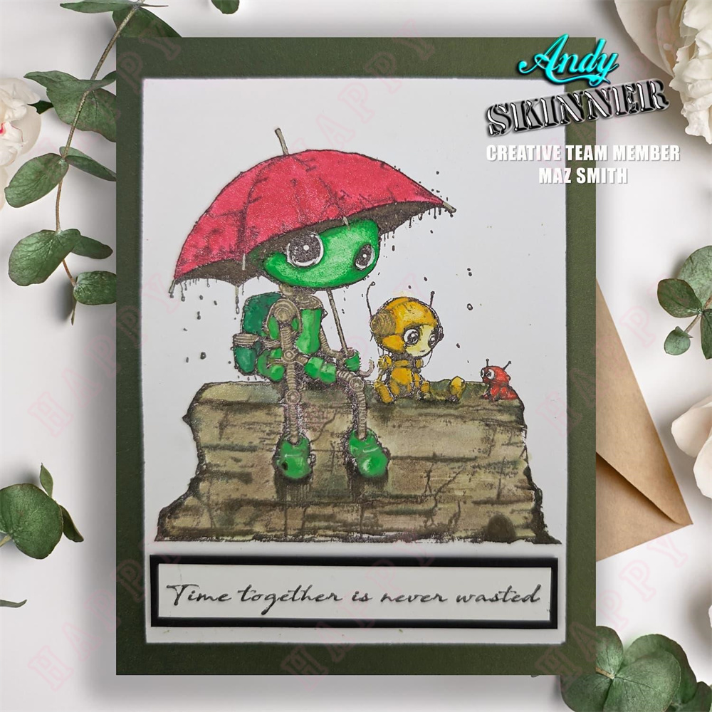 Selos De Silicone Para Amigos  - Art Craft Umbrella avaliação e preço
