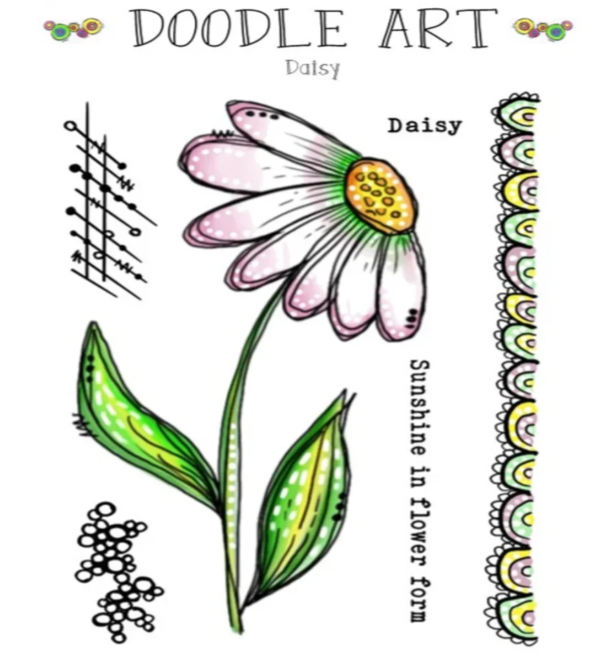 Novos Carimbos de Arte Doodle  - Art Craft Umbrella avaliação e preço
