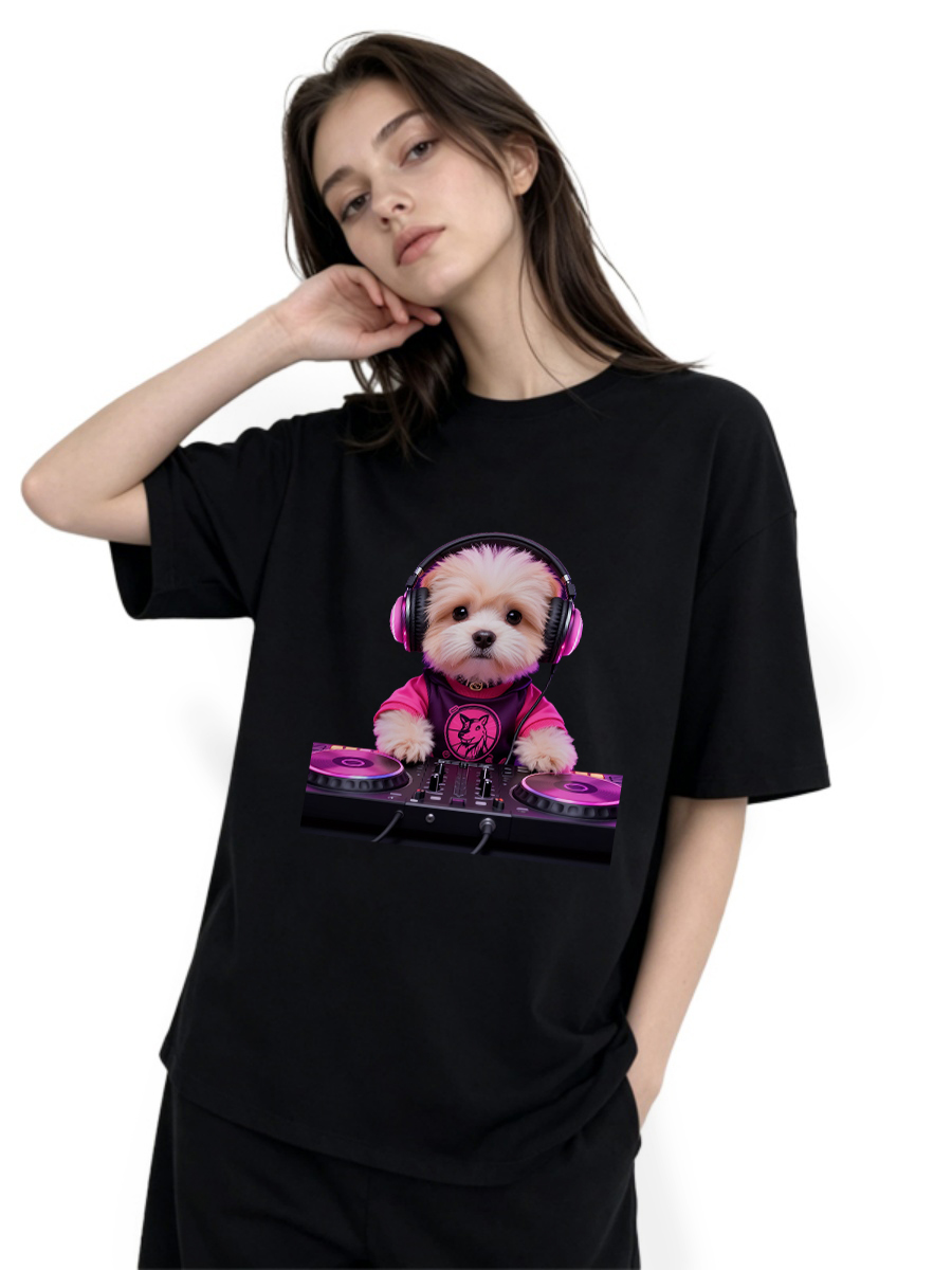 Camisetas Femininas com Padrão - Art Craft Letter T avaliação e preço
