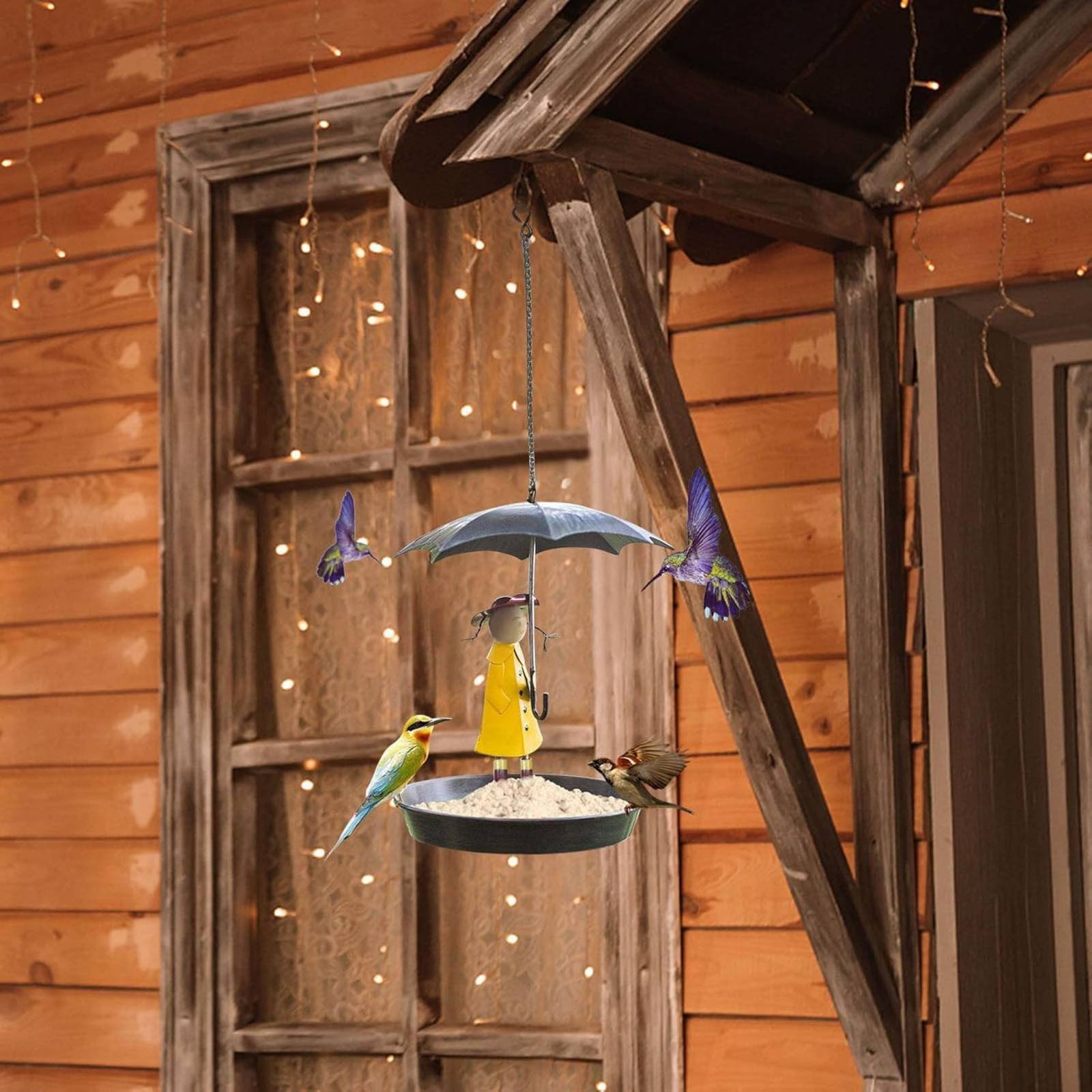 Alimentador de pássaros com gu - Art Craft Umbrella avaliação e preço