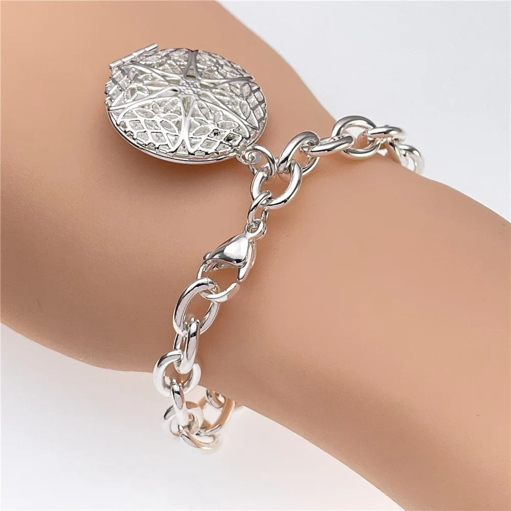Pulseira de prata esterlina 92 - Art Craft Display avaliação e preço