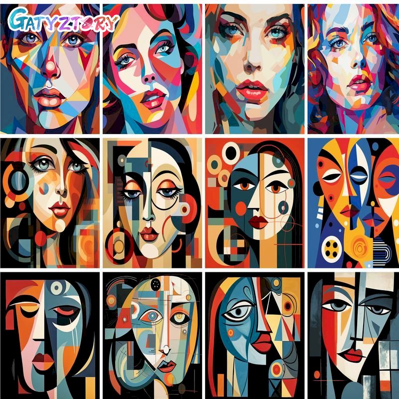Gatyztory quadro de pintura ac - Art Craft Display avaliação e preço
