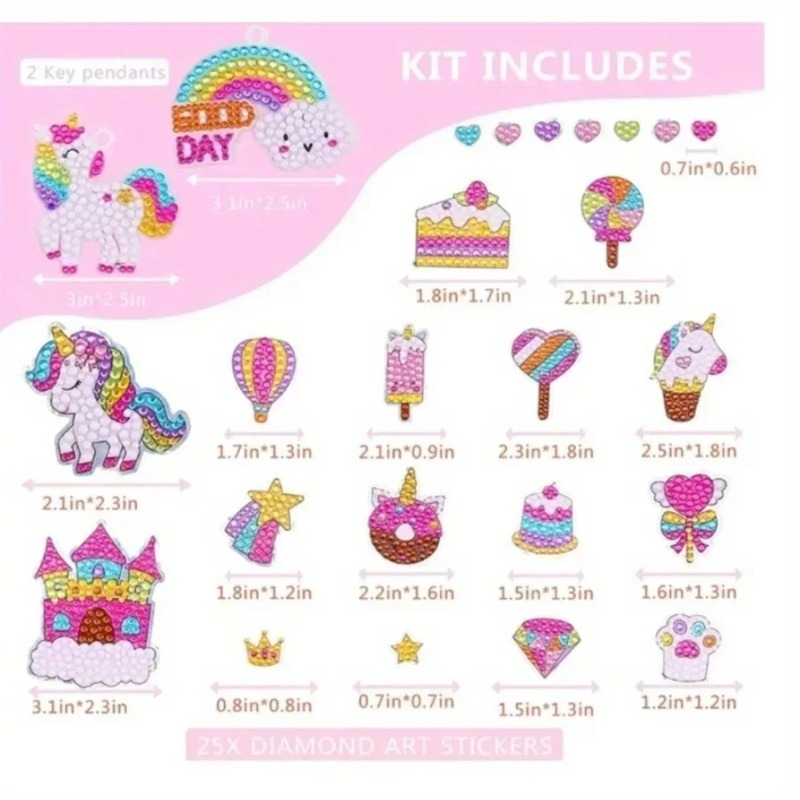 Conjunto de Pintura com Diaman - Art Craft Unicorn avaliação e preço
