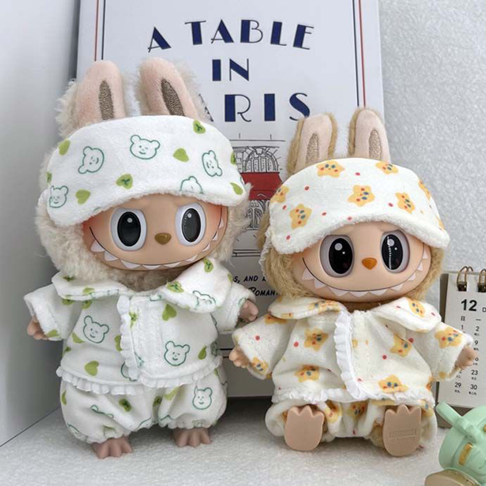 Labubu mini pijamas com máscar - Art Craft Eyes avaliação e preço