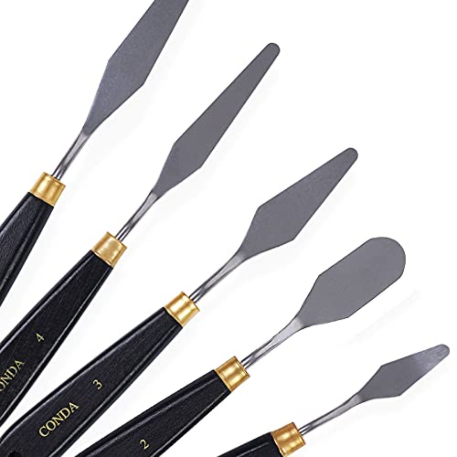 Espátula de Aço Inoxidável par - Painting Knife Palette avaliação e preço