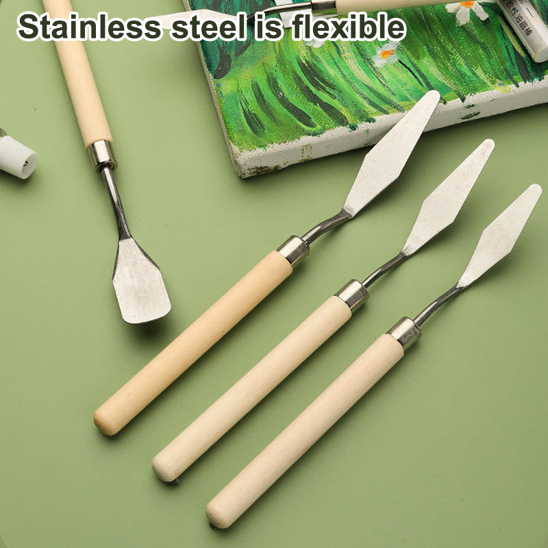 ★ ▲ Conjunto de 7 Peças de Fac - Painting Knife Palette avaliação e preço