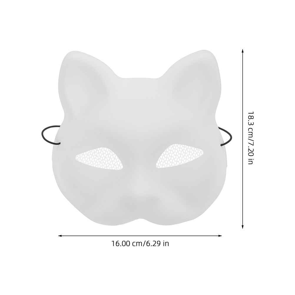 2 Peças de Máscaras Plásticas  - Art Craft For Preschool avaliação e preço