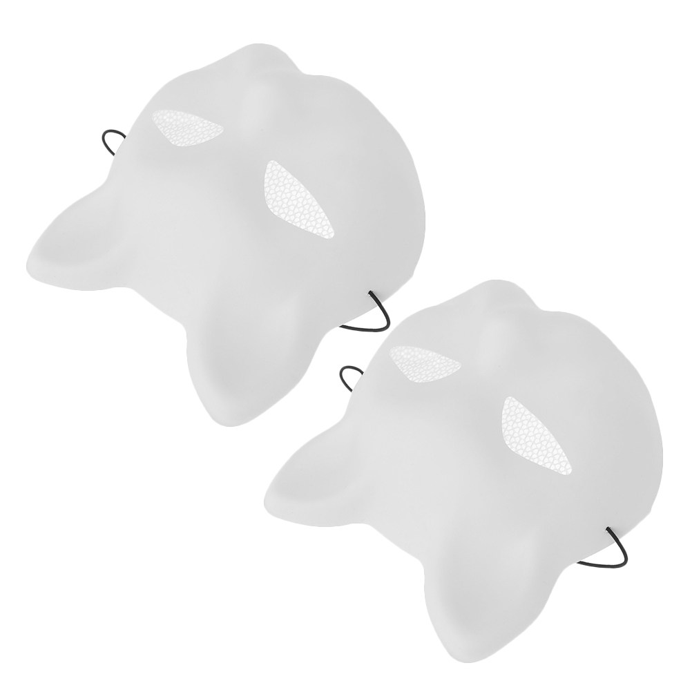 2 Peças de Máscaras Plásticas  - Art Craft For Preschool avaliação e preço