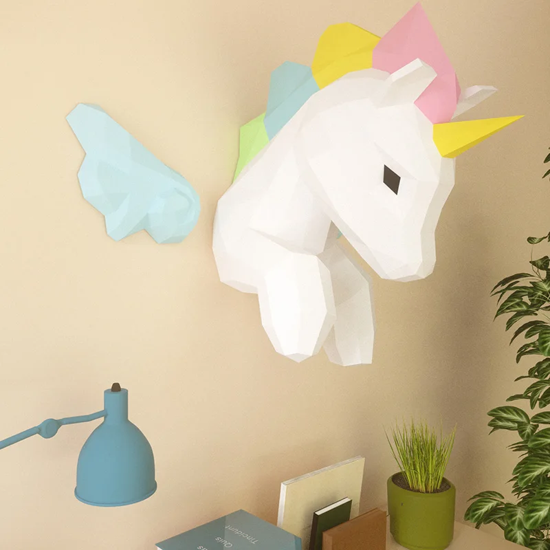 Arco-íris unicórnio animal dec - Art Craft Unicorn avaliação e preço