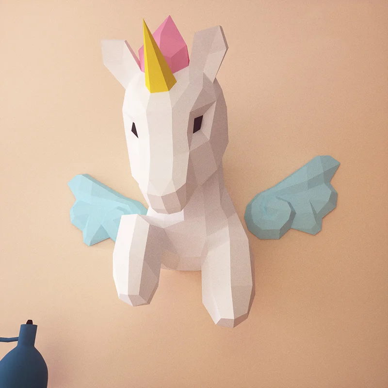 Arco-íris unicórnio animal dec - Art Craft Unicorn avaliação e preço