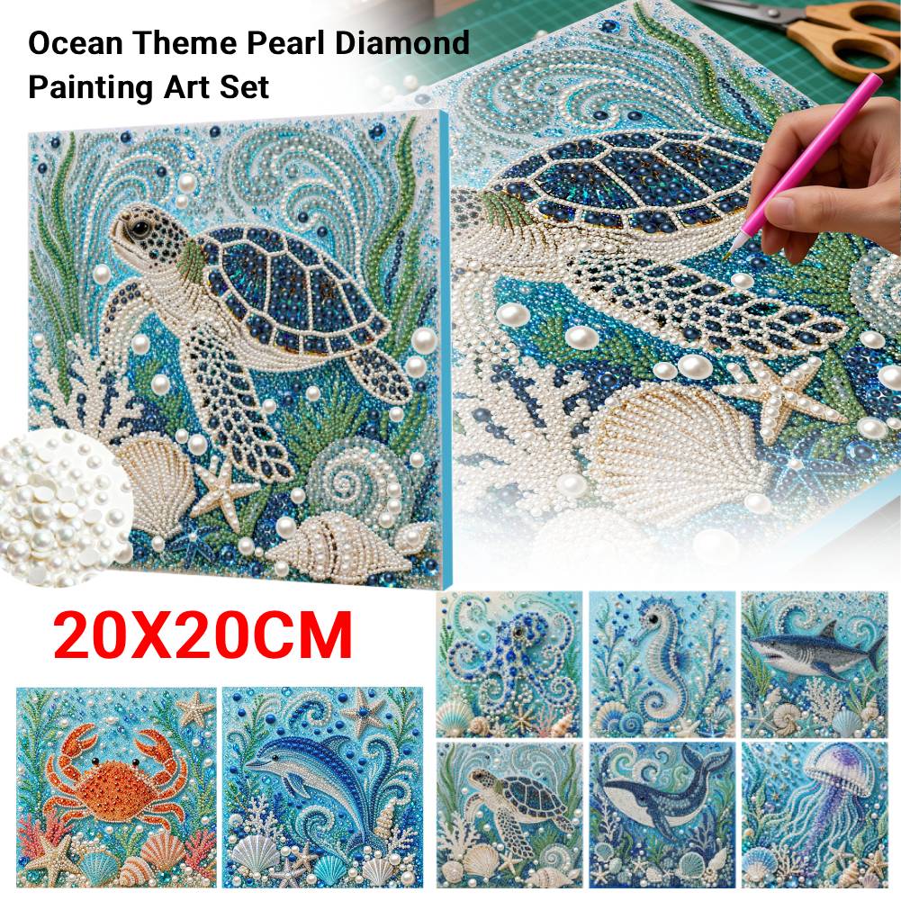 Kit de Arte DIY com Pérolas e  - Art Craft Jellyfish avaliação e preço