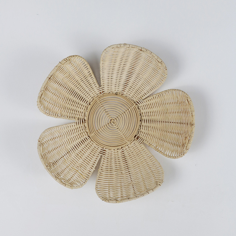 Ins nórdico tecido rattan flor - Art Craft New Year avaliação e preço