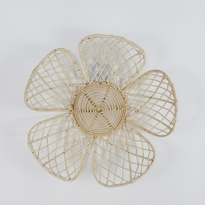 Ins nórdico tecido rattan flor - Art Craft New Year avaliação e preço