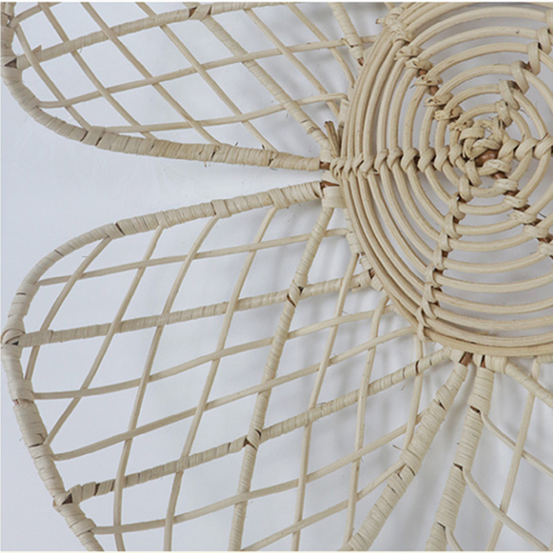 Ins nórdico tecido rattan flor - Art Craft New Year avaliação e preço