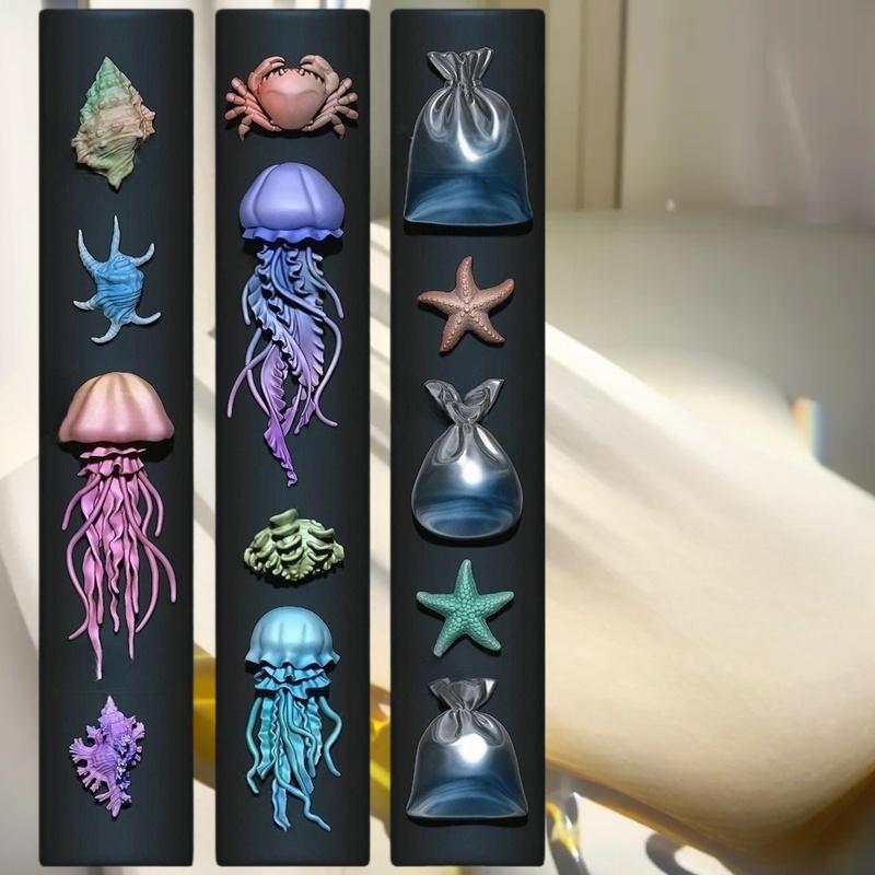 Molde de manicure para artesan - Art Craft Jellyfish avaliação e preço