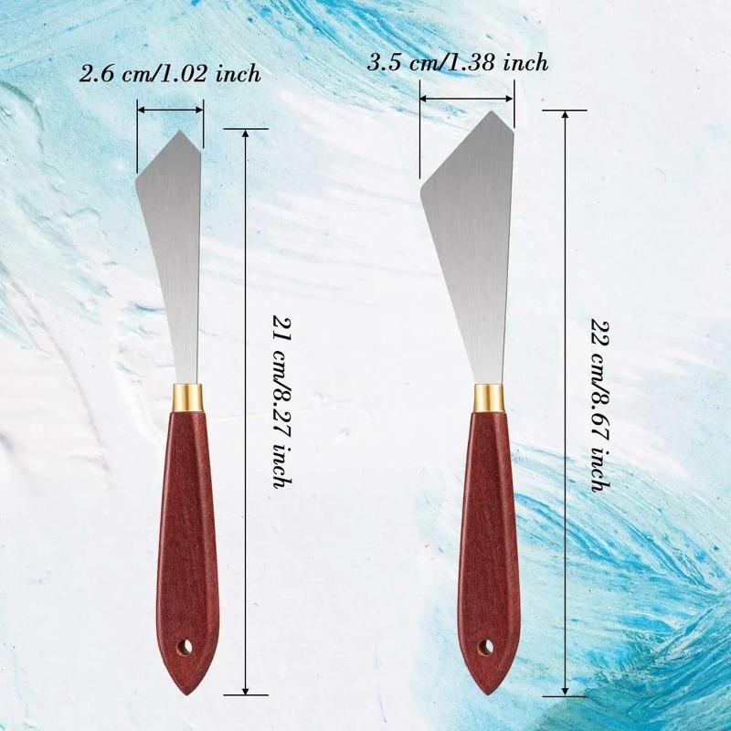 Conjunto de faca de pintura, 2 - Painting Knife Palette avaliação e preço
