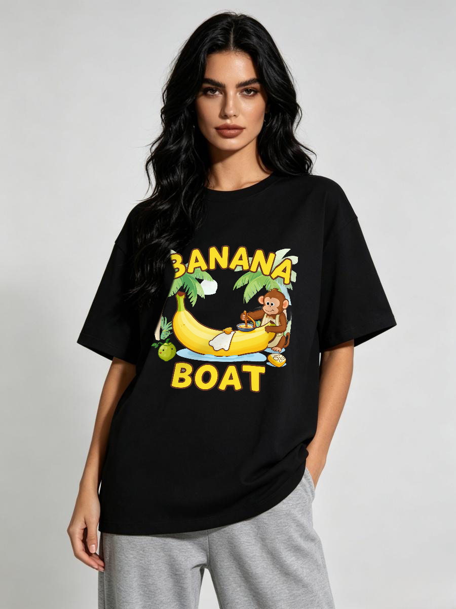 Camisetas Femininas de Algodão - Art Craft Letter T avaliação e preço