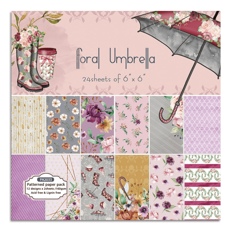 24 Folhas/Pacote de Papel para - Art Craft Umbrella avaliação e preço
