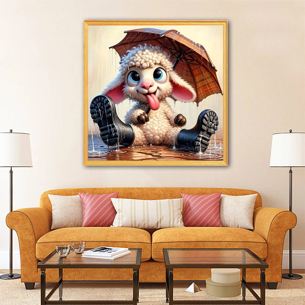 Evershine 5d pintura diamante  - Art Craft Umbrella avaliação e preço