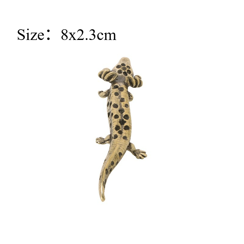 1 pc criativo latão salamandra - Art Craft New Year avaliação e preço