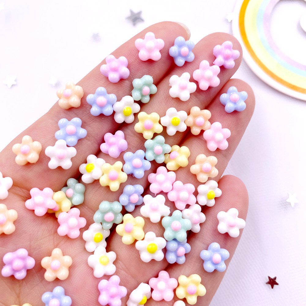 100 Peças de Gemas de Flor Min - Art Craft New Year avaliação e preço