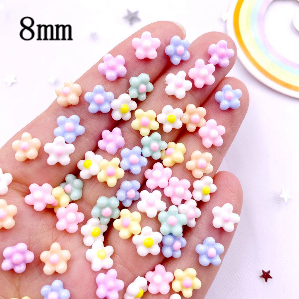100 Peças de Gemas de Flor Min - Art Craft New Year avaliação e preço