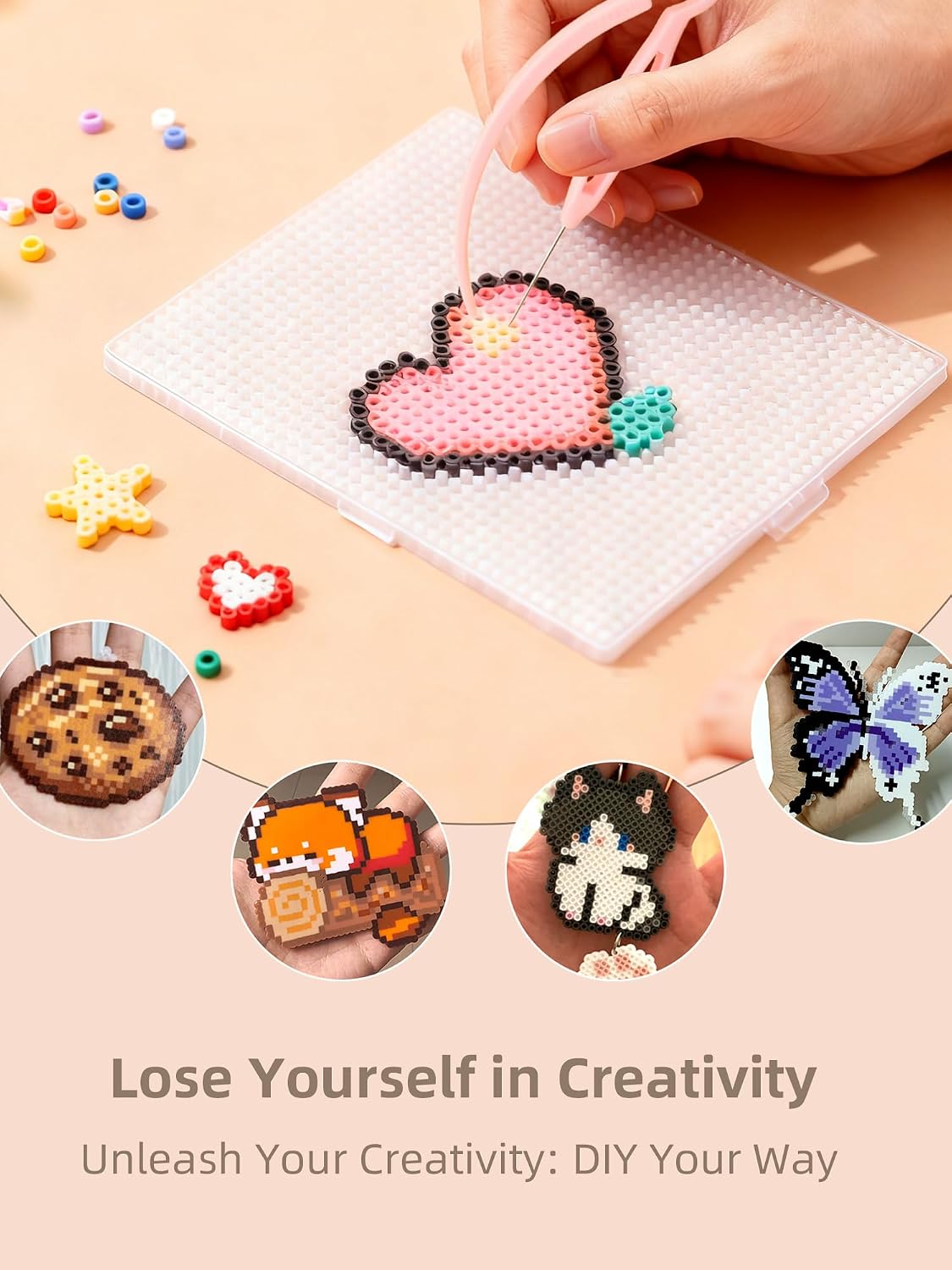Kit de Miçangas Fusíveis - Fác - Art Craft And avaliação e preço
